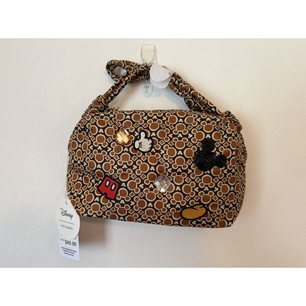 NWT Vera Bradley Blake Crossbody Disney Mickey Mouse Icons Crossbody Purse